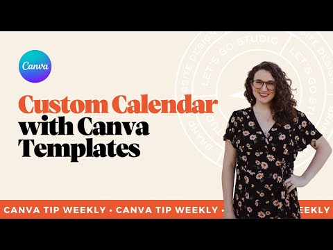 How to Make Your Own Custom Calendar (and Save Money!) in Canva Using Templates