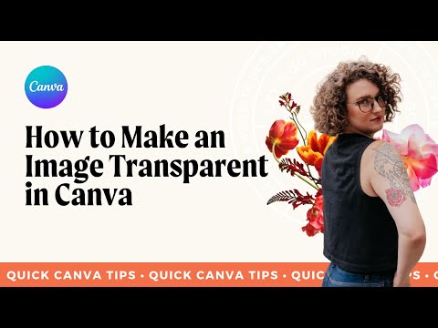 How to Make an Image Transparent in Canva
